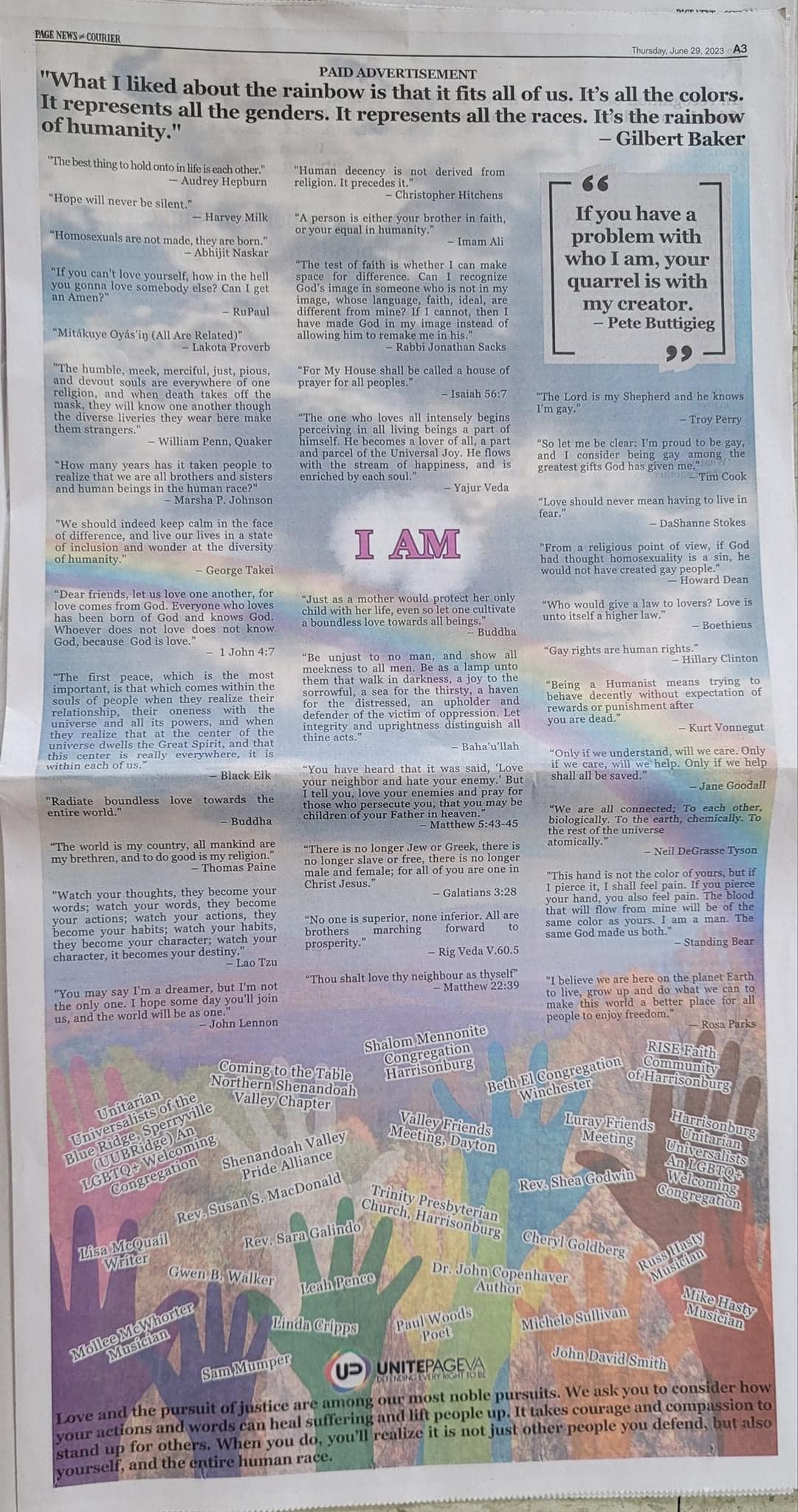 PRIDE 2 Page News and Courier